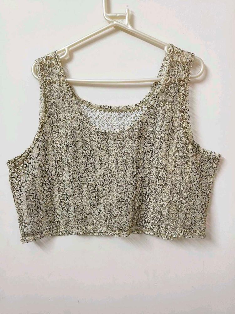 Net Crop Top