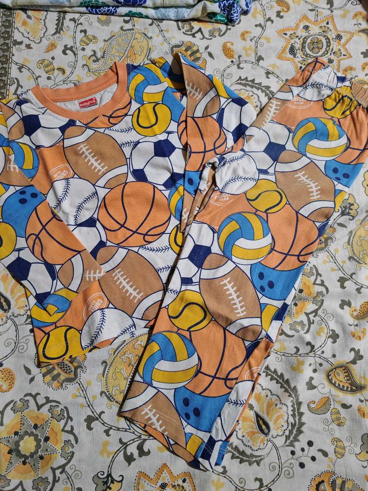 Sports Balls Pajama Set