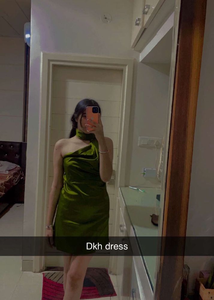 Green Mini Dress