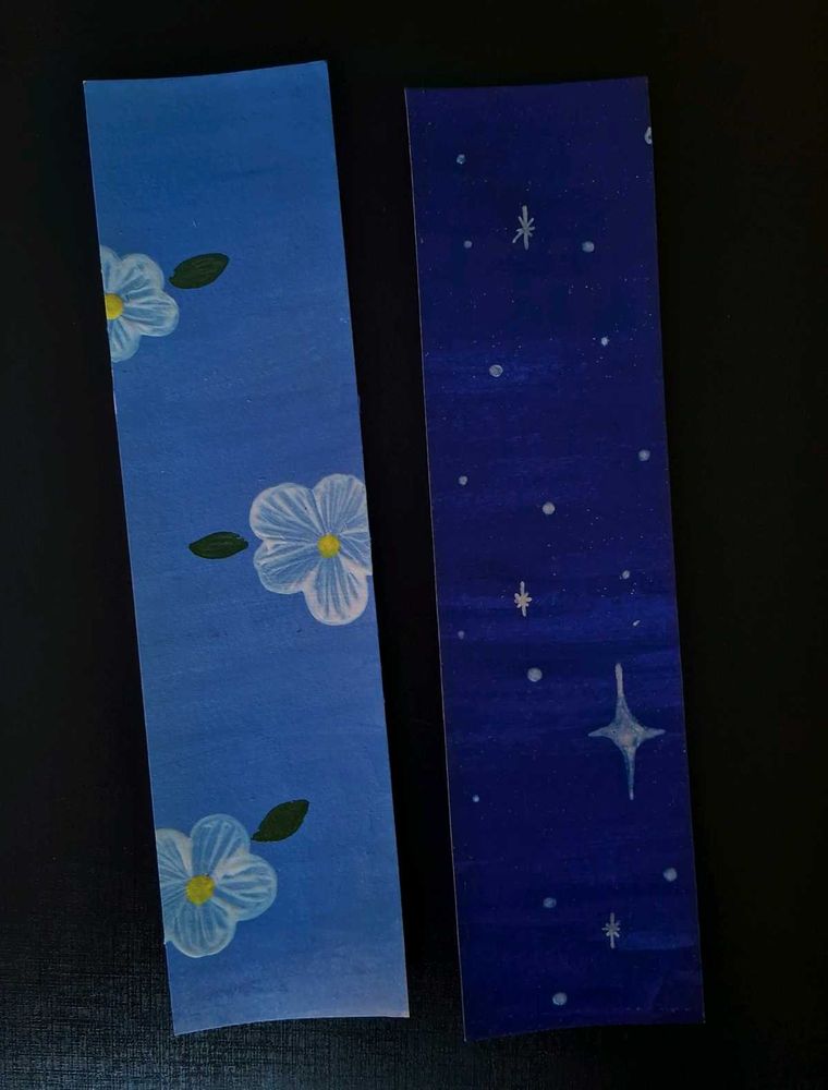 Hand Painted Bookmarks