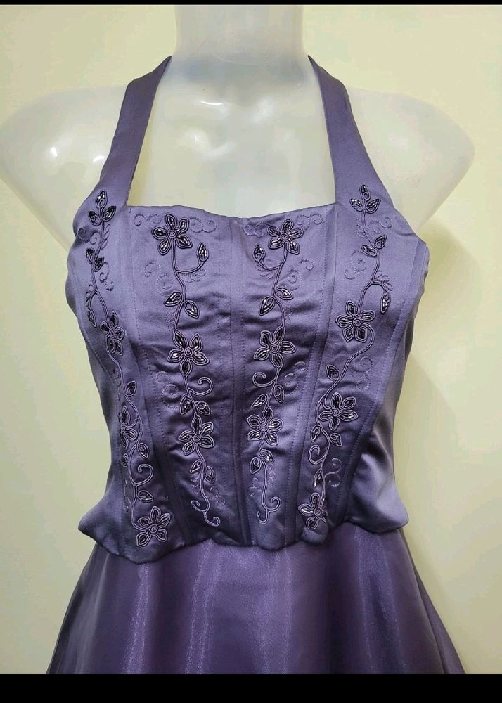 Y2K Corset Bollywood Gown