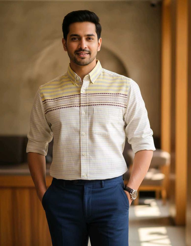 Stylish Striped Casual Shirt