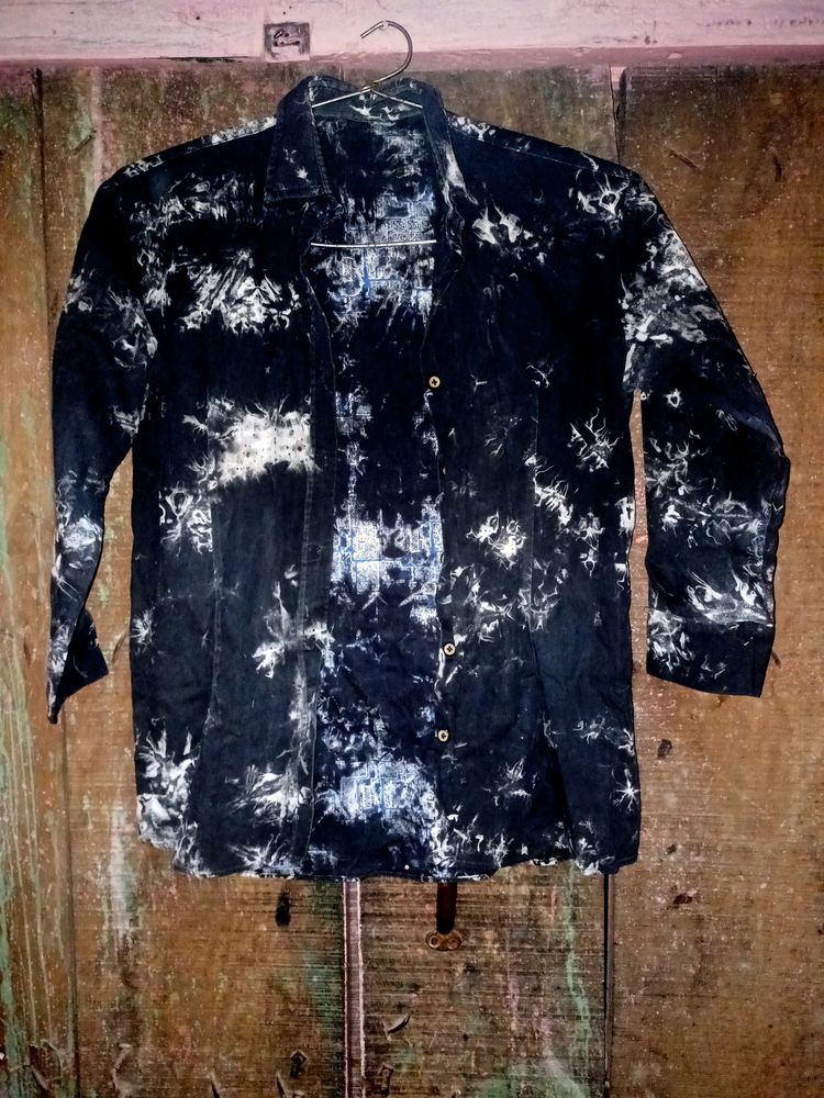 Printed Black Color Shirt For Women