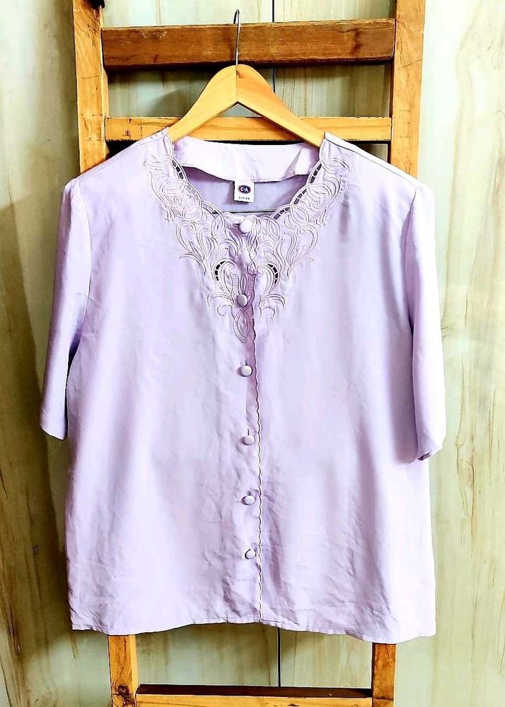 Levender Colour Shirt Size-42-44