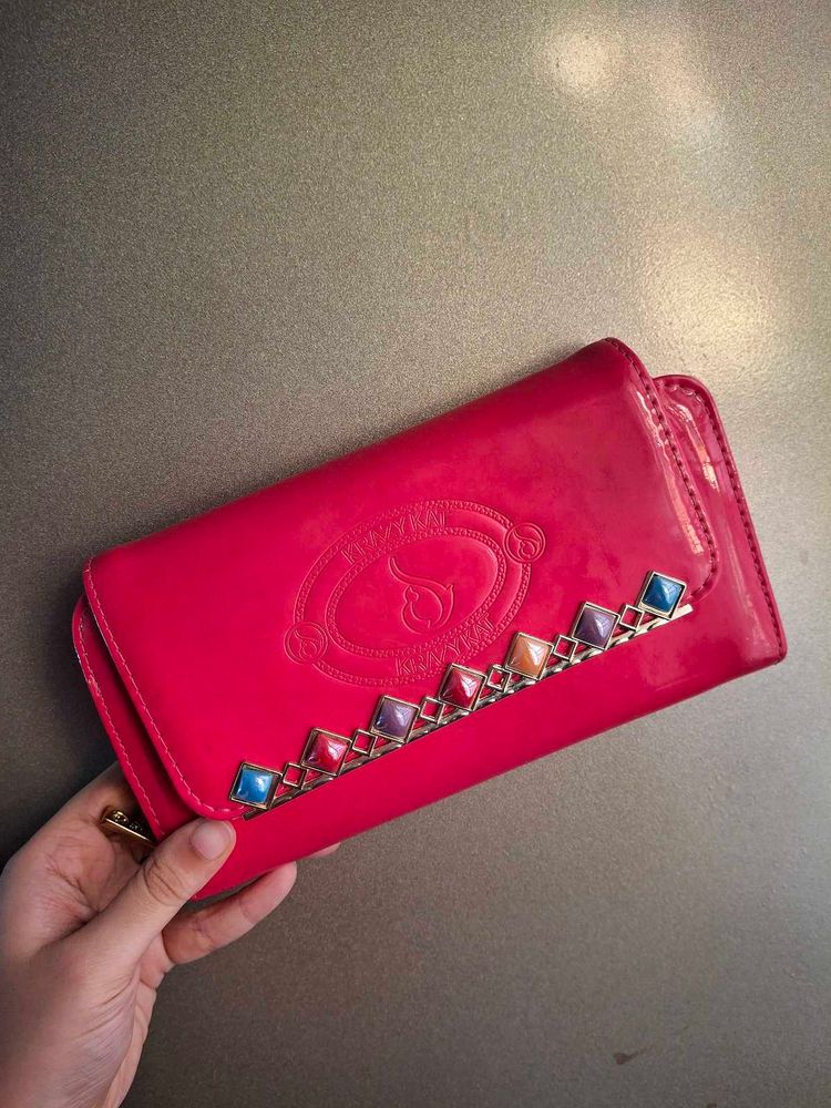 Pink Clutch Bag