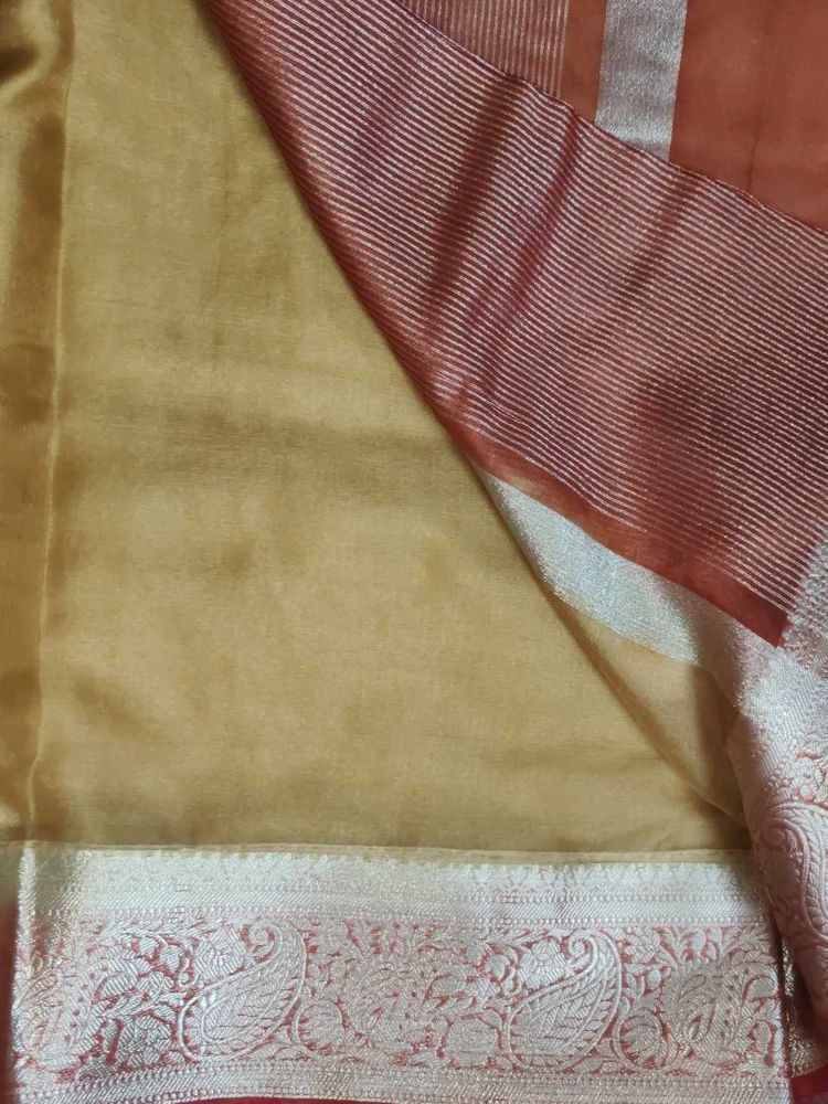 Soft Organza Saree With Stiched Blouse