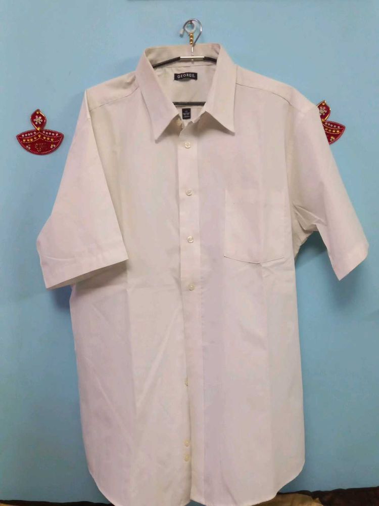 George White Dress Shirt - Classic Style