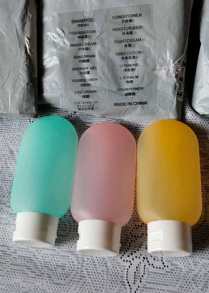 Travel Bottles Set