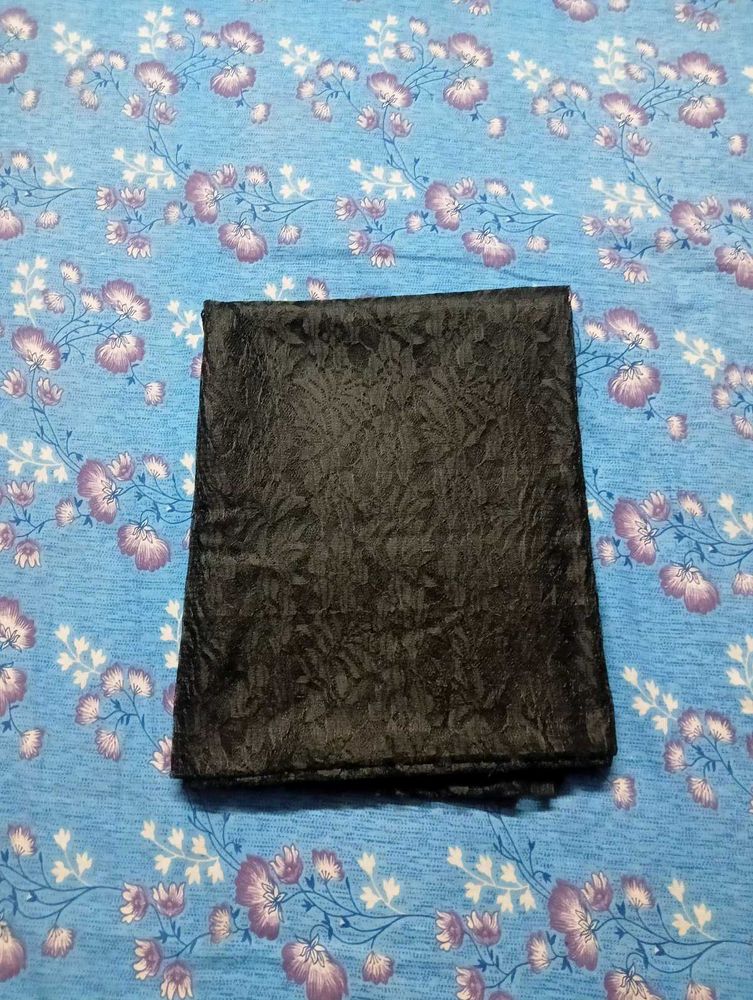 black Net saree