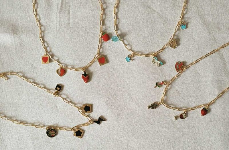 charm necklace any one