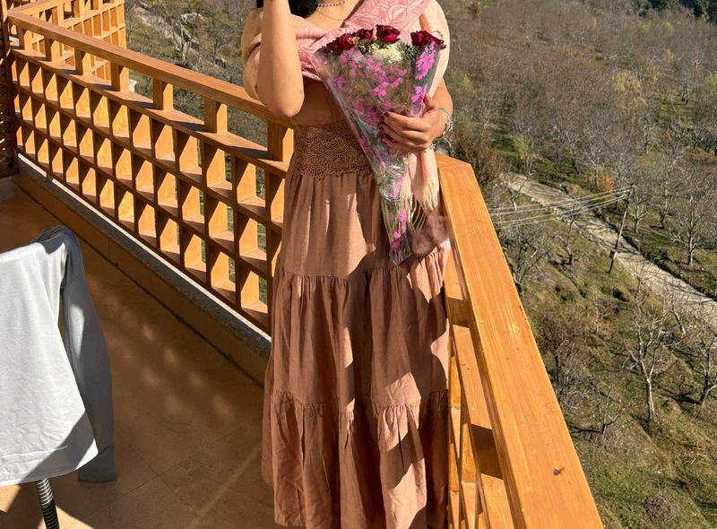 savana tiered Maxi Dress