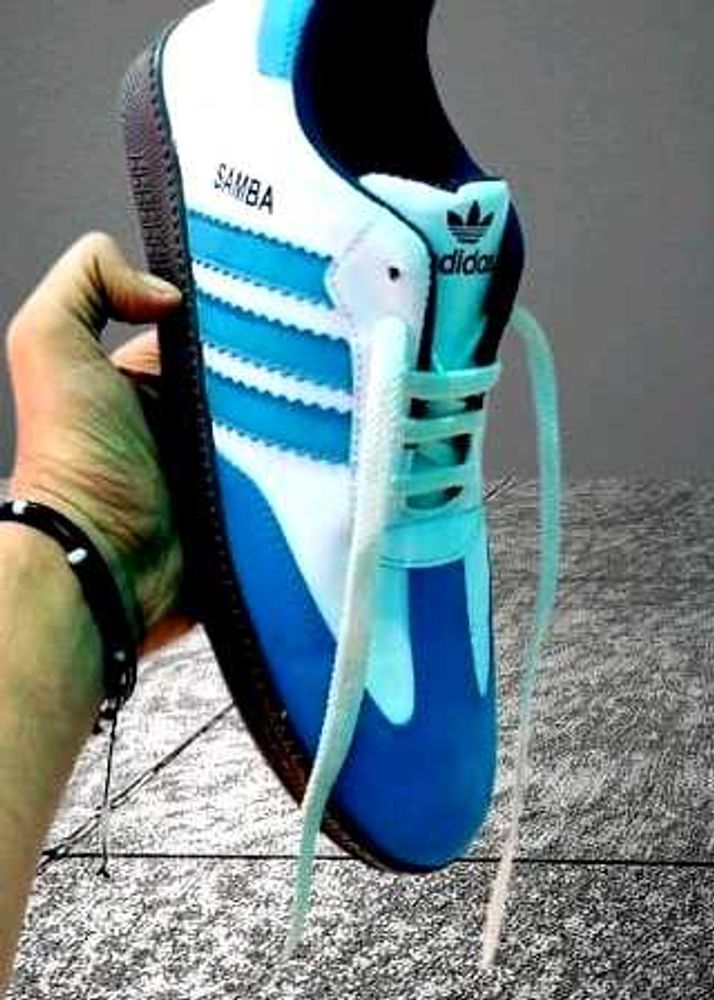 Adidas Samba Blue/White