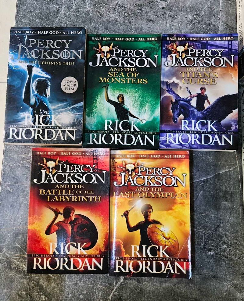 percy Jackson 5 books