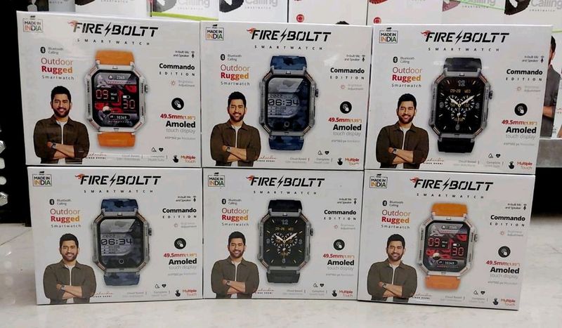 Fire Boltt Commando Edition 1.95&#34; Display W