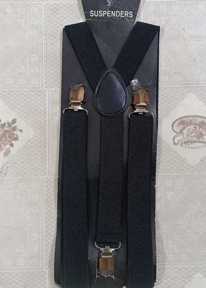 Black Suspenders