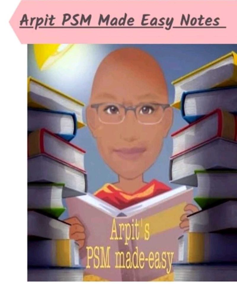 Arpit PSM Made Easy Notes, Black and White