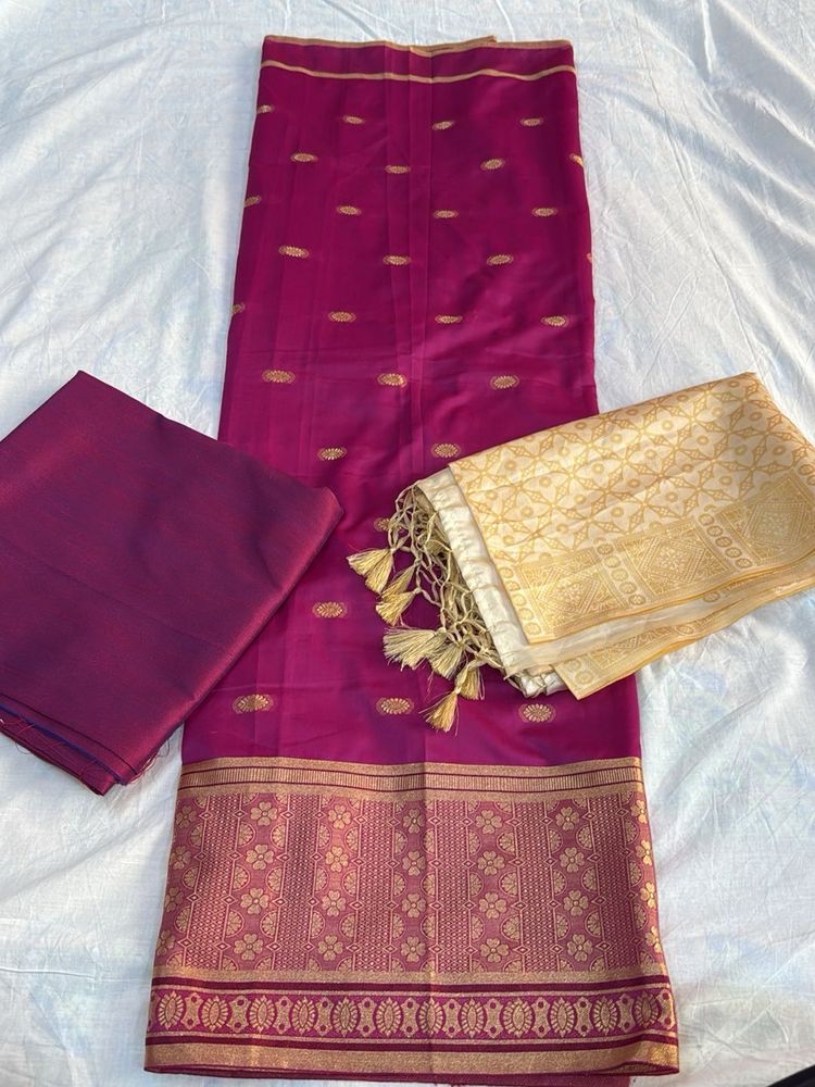 Premium Banarasi Silk Suit