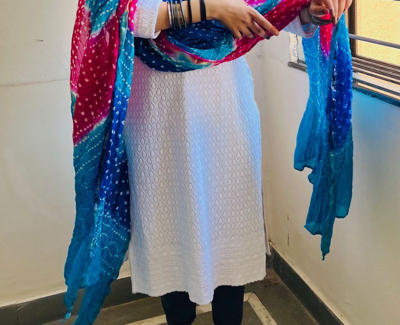 Elegant White Kurta