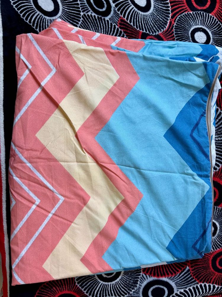 Colorful Geometric Rajai/Blanket cover