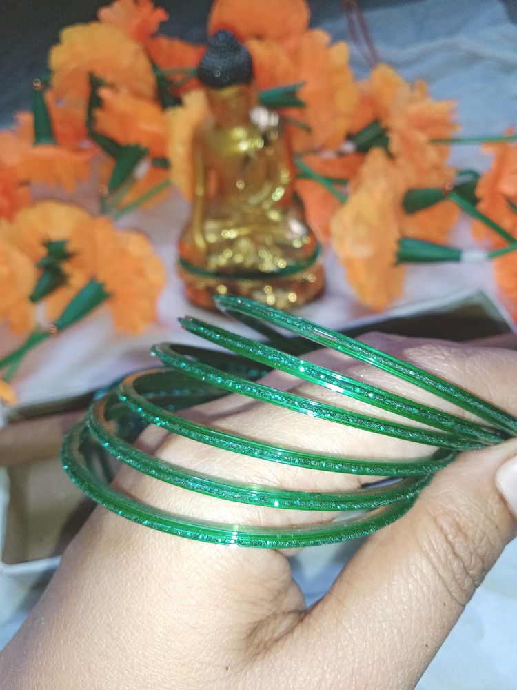 Green colour 🟢Bangles set