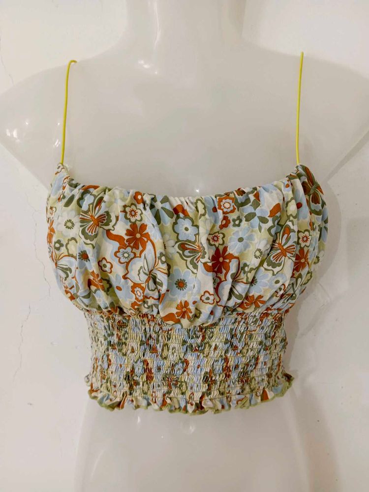 FLORAL PRINT CAMI TOP