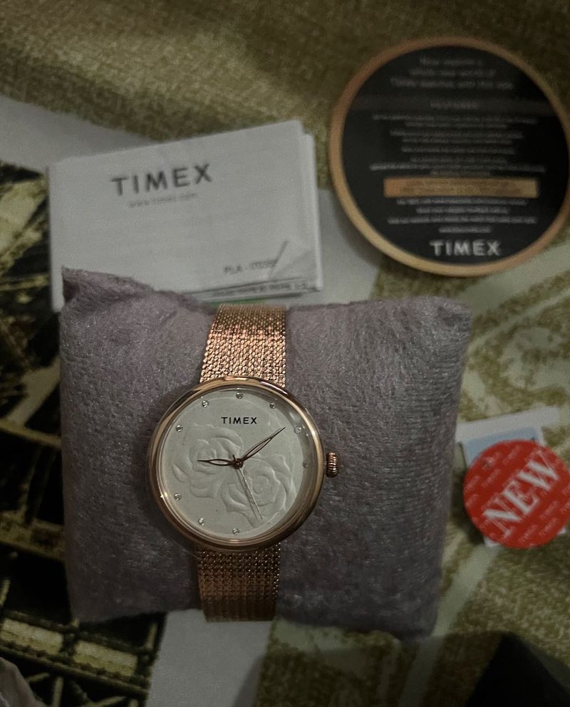 Timex Rose Gold Watch