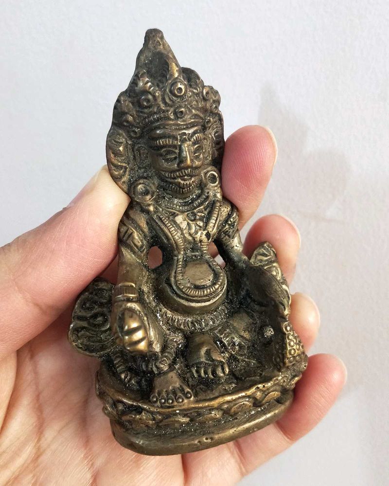 Antique Bronze Kuber Idol