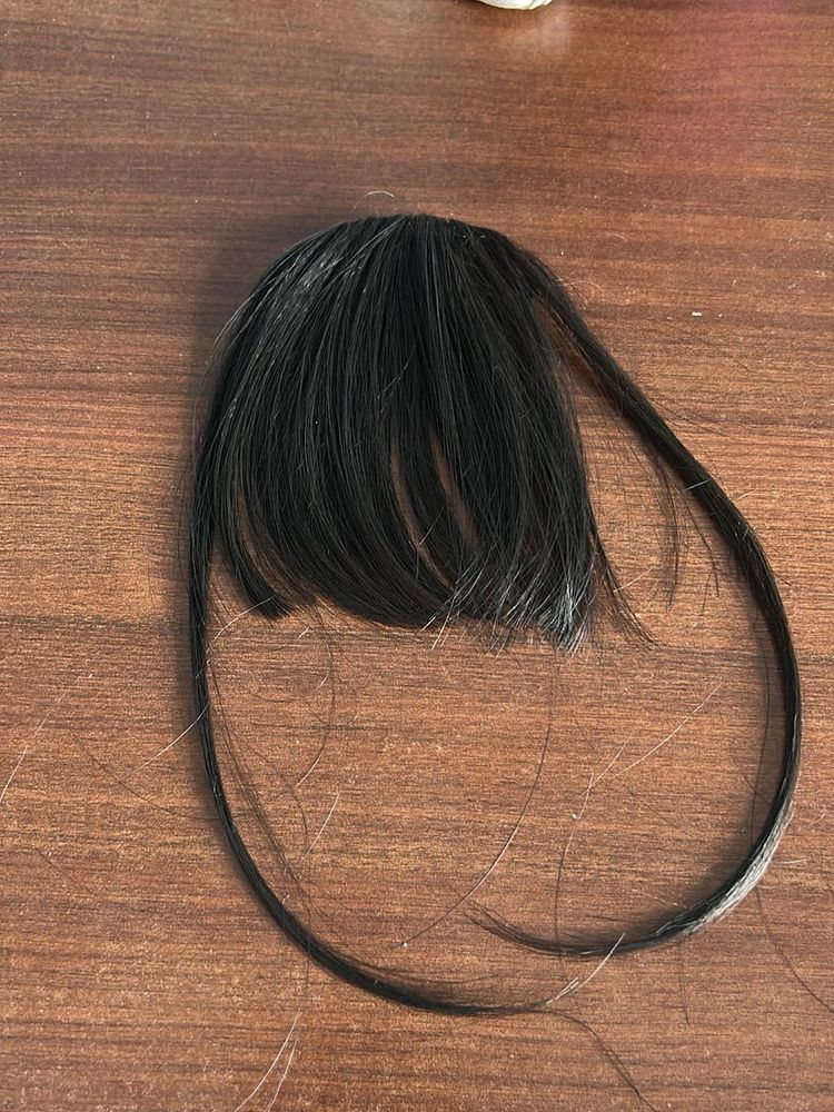 Black Hair bangs