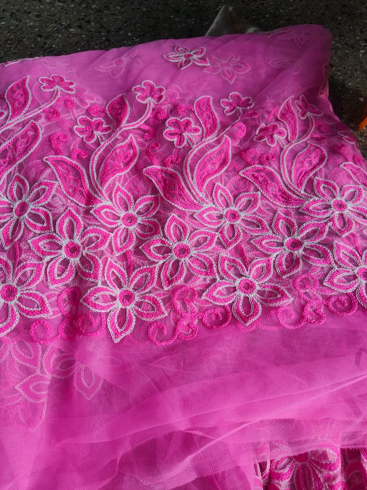 Fabric With Embroidery Work