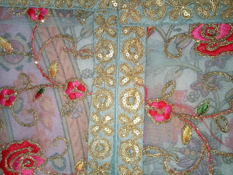 Heavy Embroidery Salwar Suit With Chunni