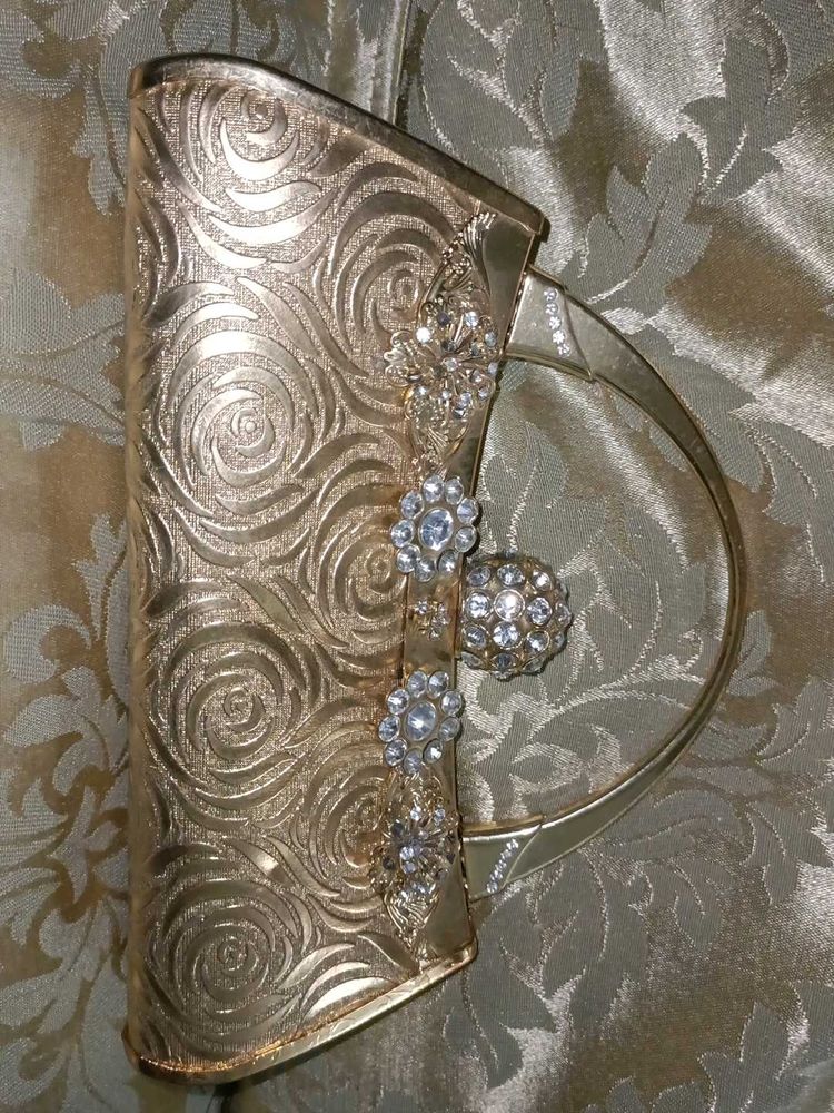 Beautiful Golden Clutch