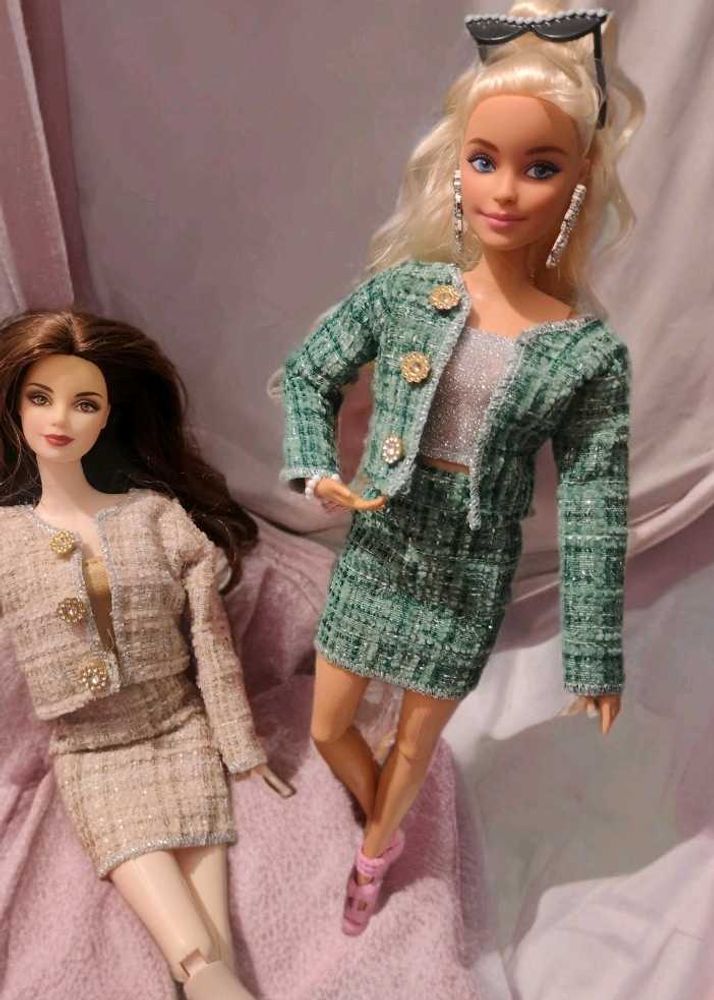 Barbie Doll Chanel Outfit