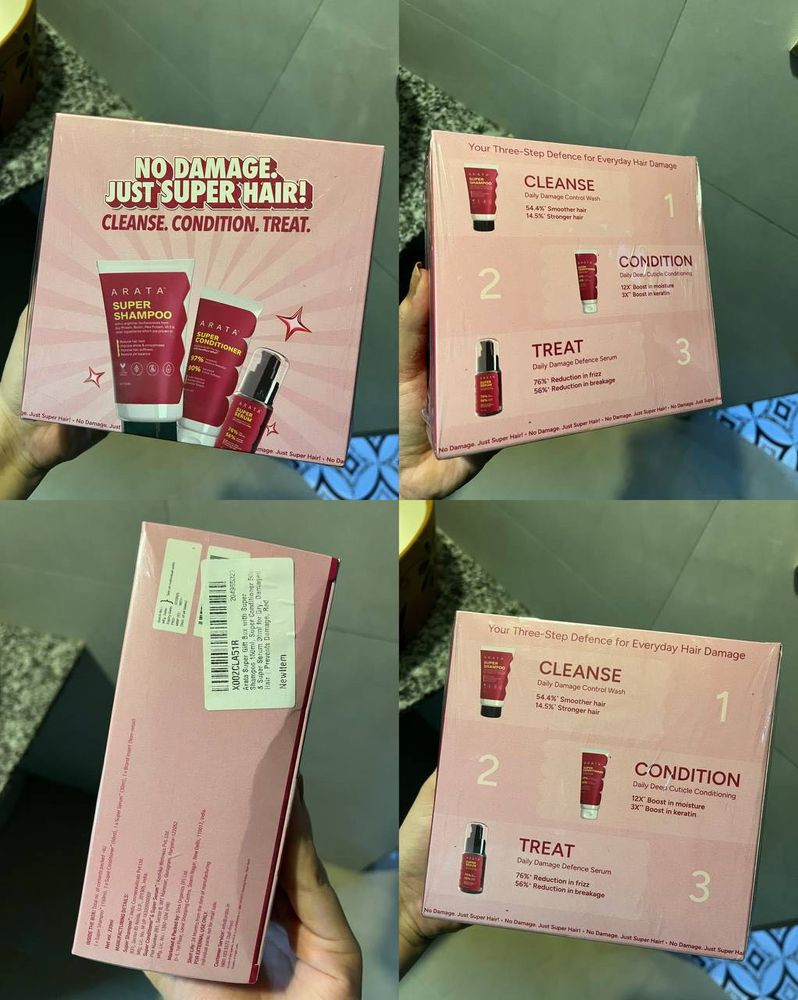 Super Shampoo, Conditioner &amp; Serum