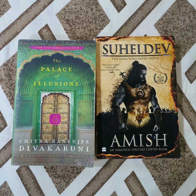 Palace Of Illusions &amp; Suheldev Paperback
