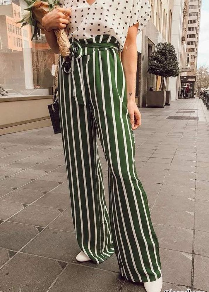 Forever 21 Silk Wide Leg Trouser