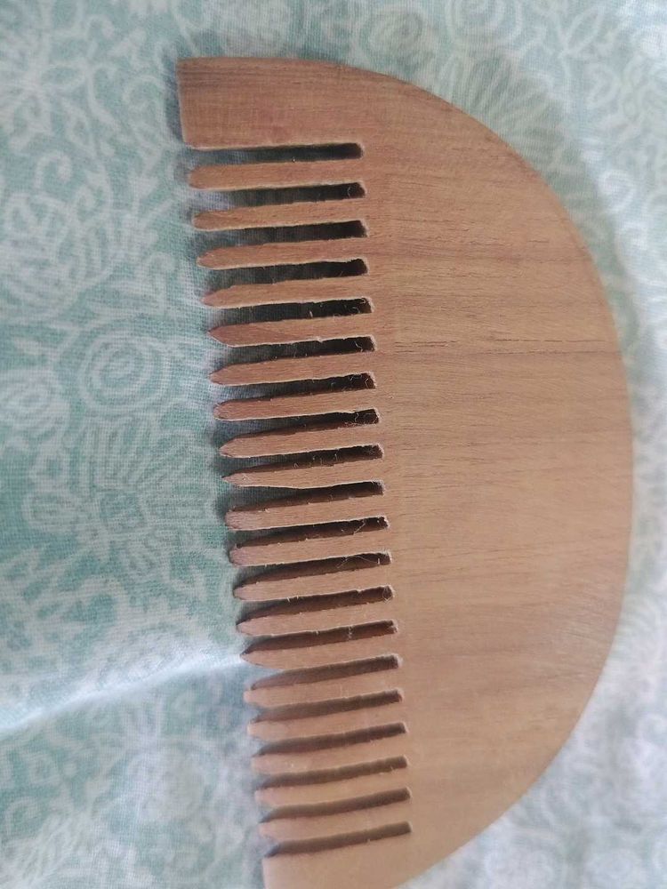 Wooden Hair Comb