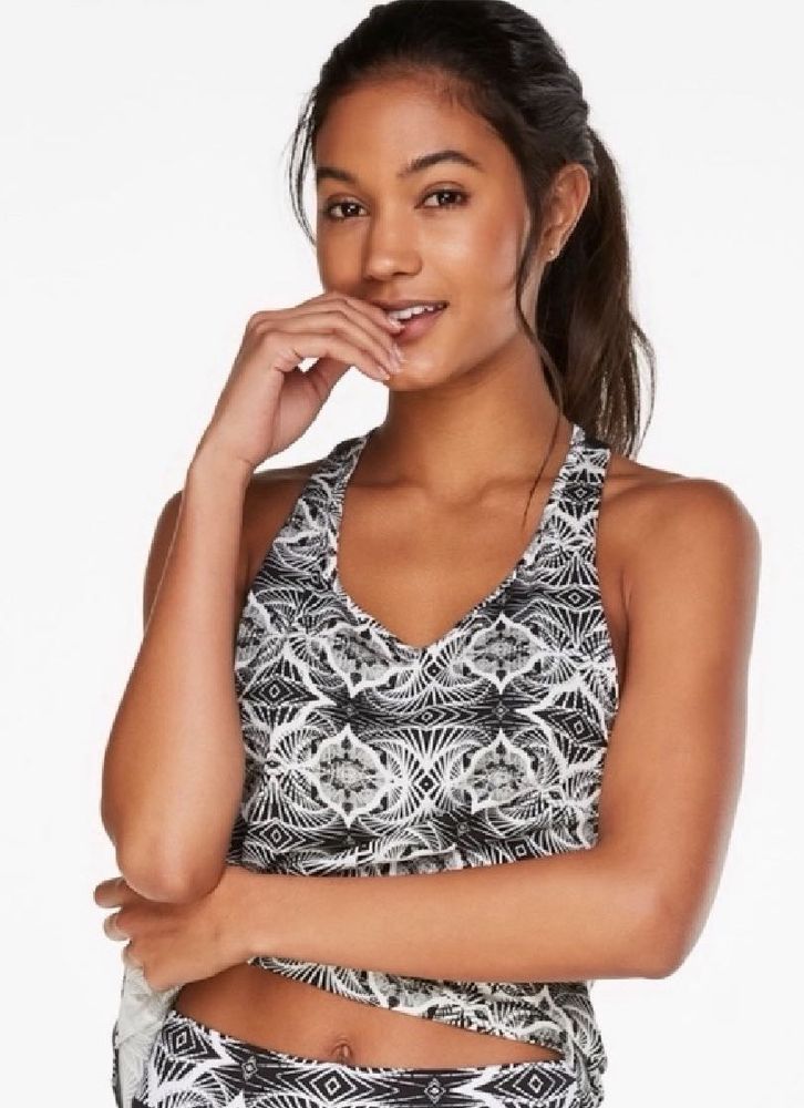 HunkemollerSleeveless Printed Top with Cutout