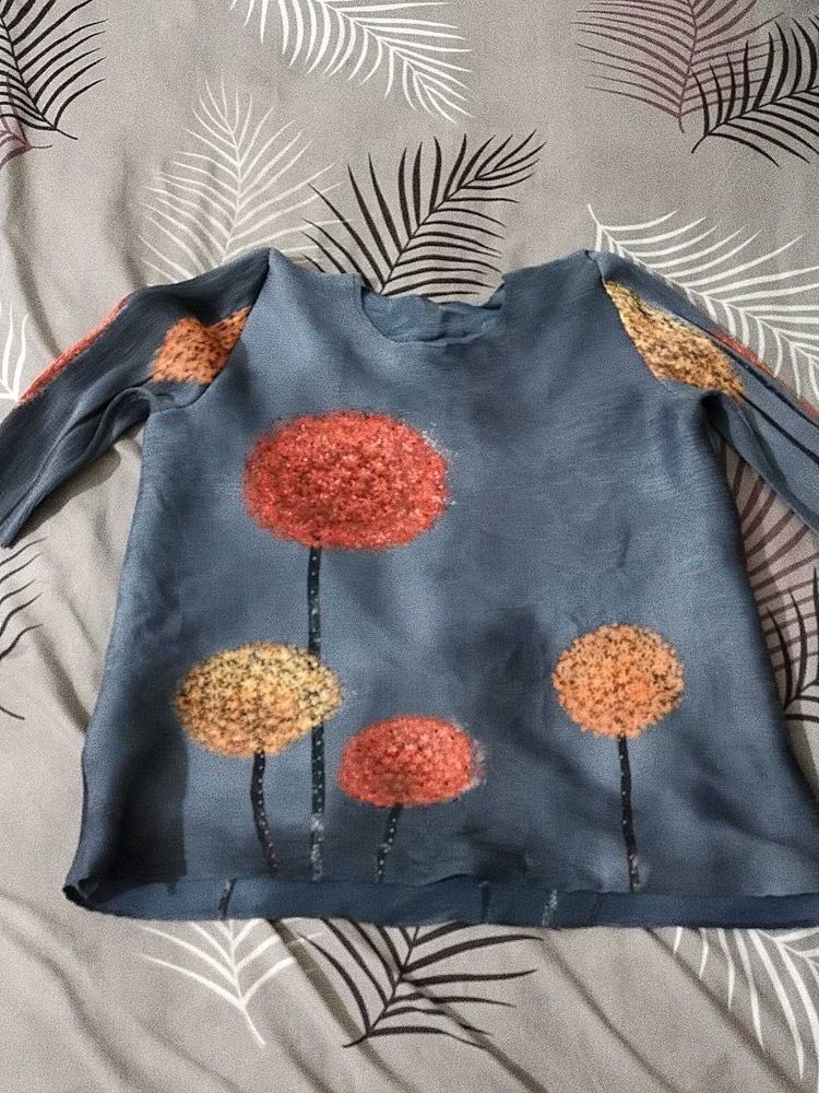Floral Print Blouse