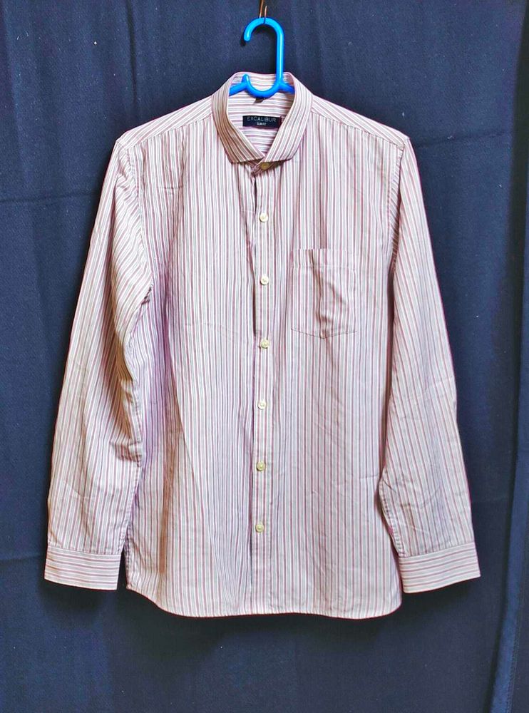 🧑‍💼 Excalibur | Slim Fit Stripped Shirt