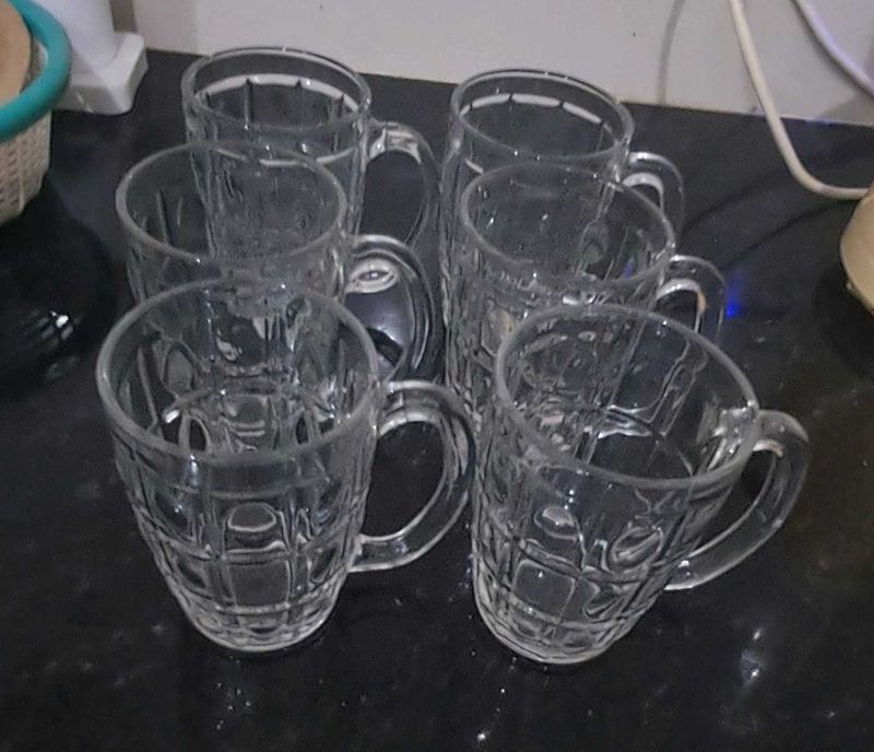 Set Of 6 Glasses Just Like New