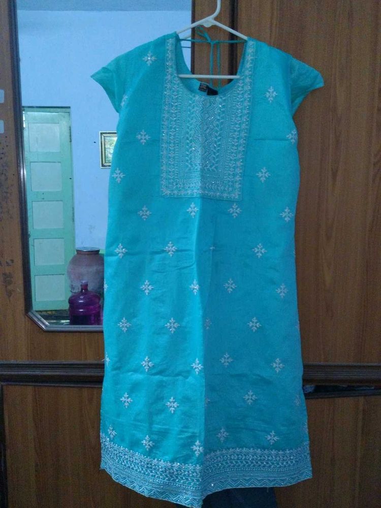 Elegant Blue Kurta