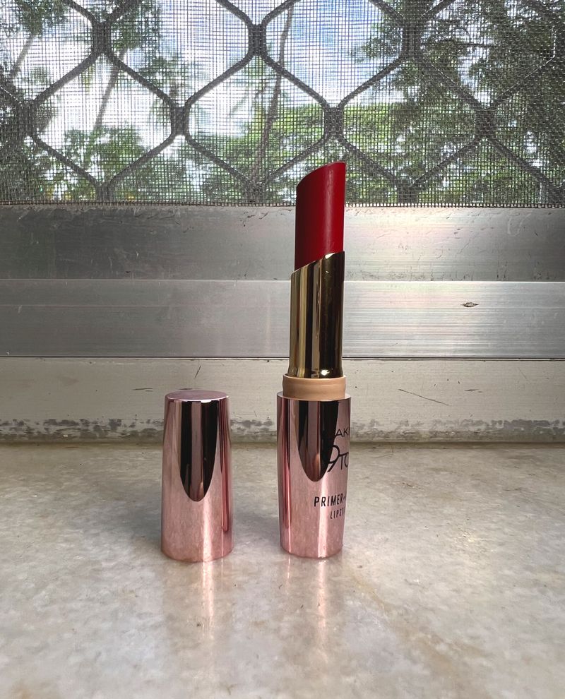 New Lakme 9 To 5 Primer + Matte Lipstick-Red Coat