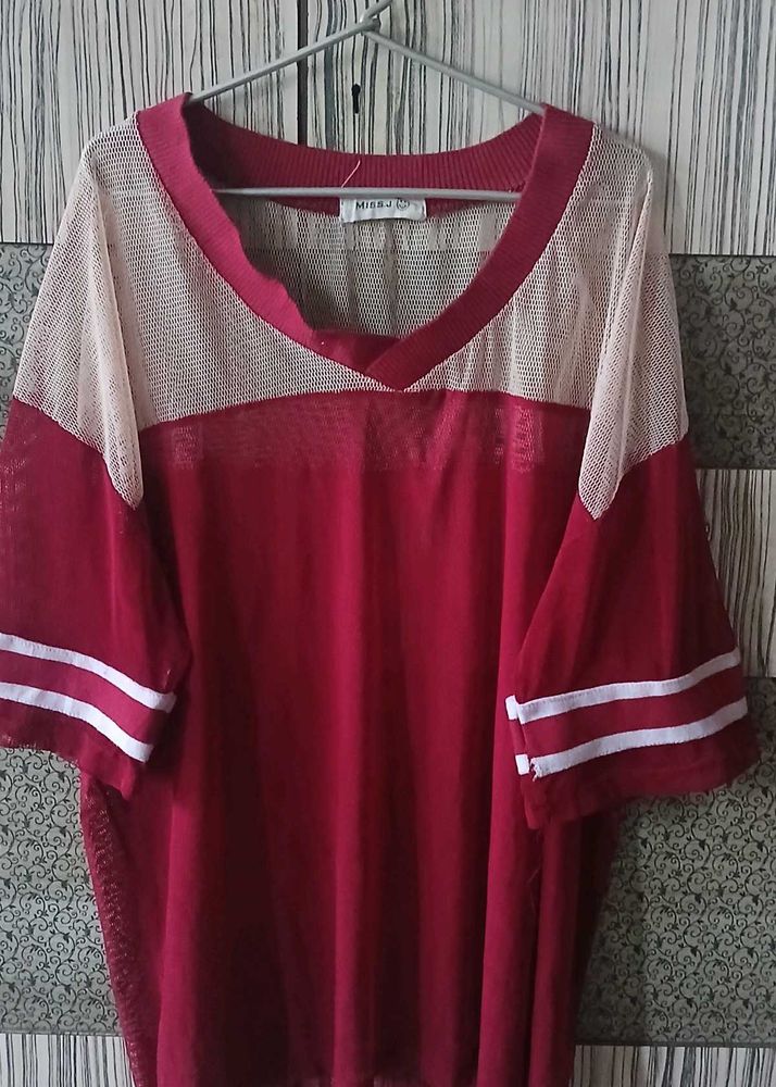 Easy Breezy Jersey Style Tee