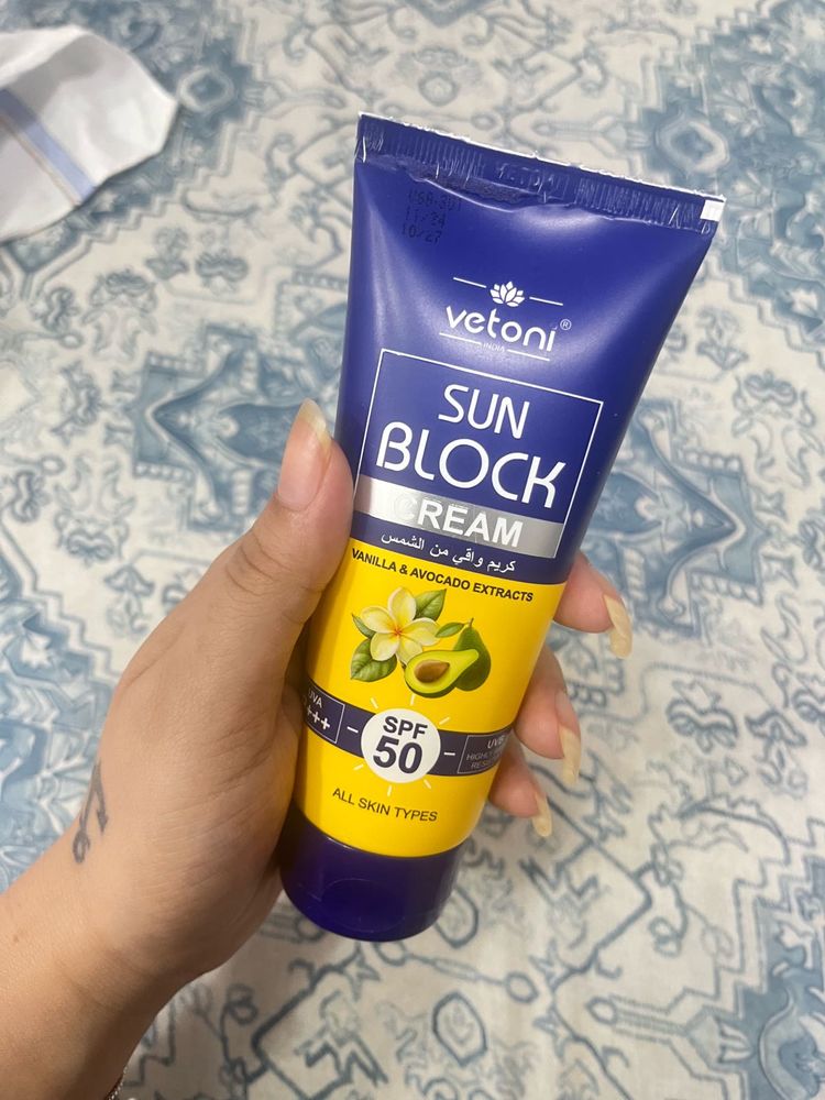 Vetoni SPF 50 Sunblock