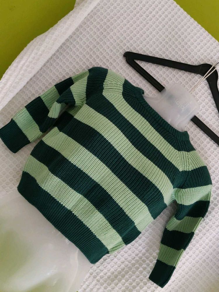 H&amp;M Striped Knit Sweater