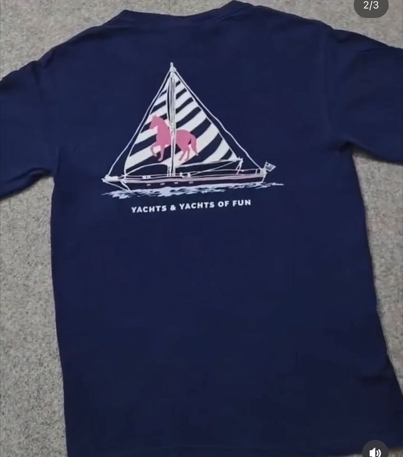 Navy Graphic Tee