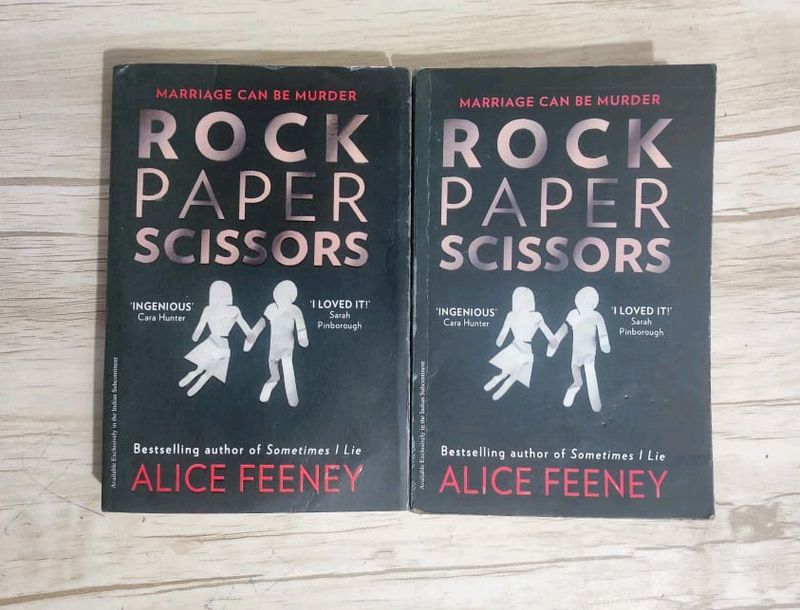Rock paper scissors by Alice Feeney