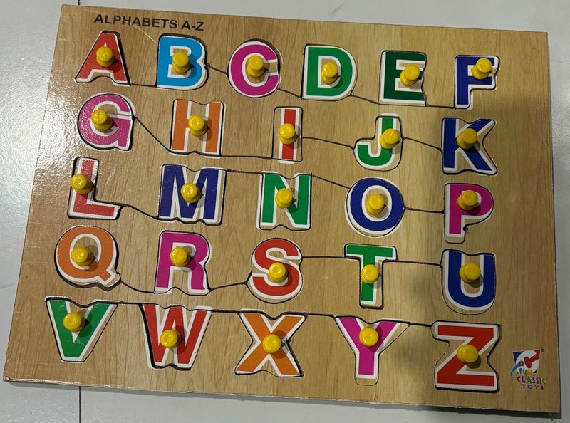 Alphabet Puzzle Board
