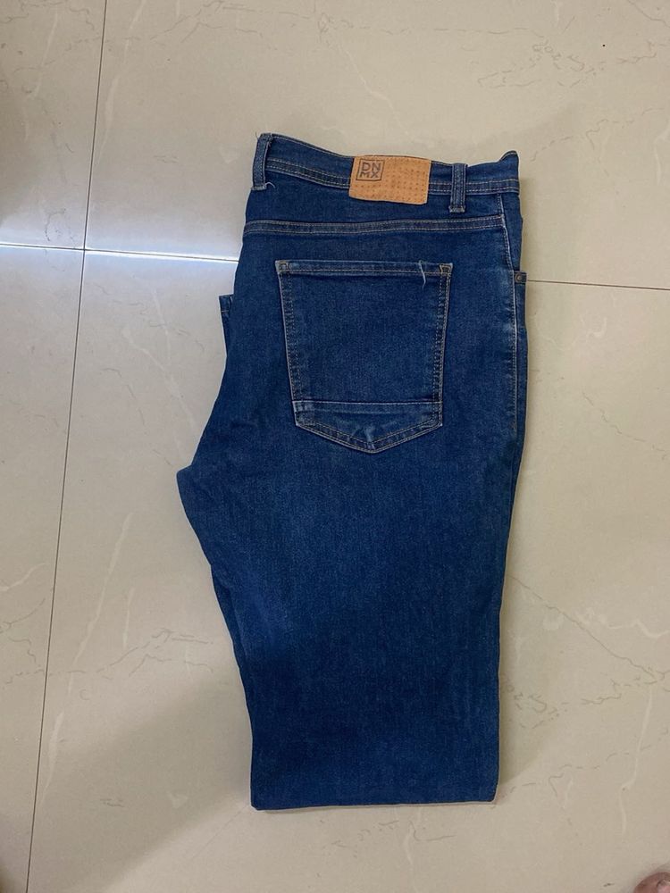 Dark Blue Denim Jeans