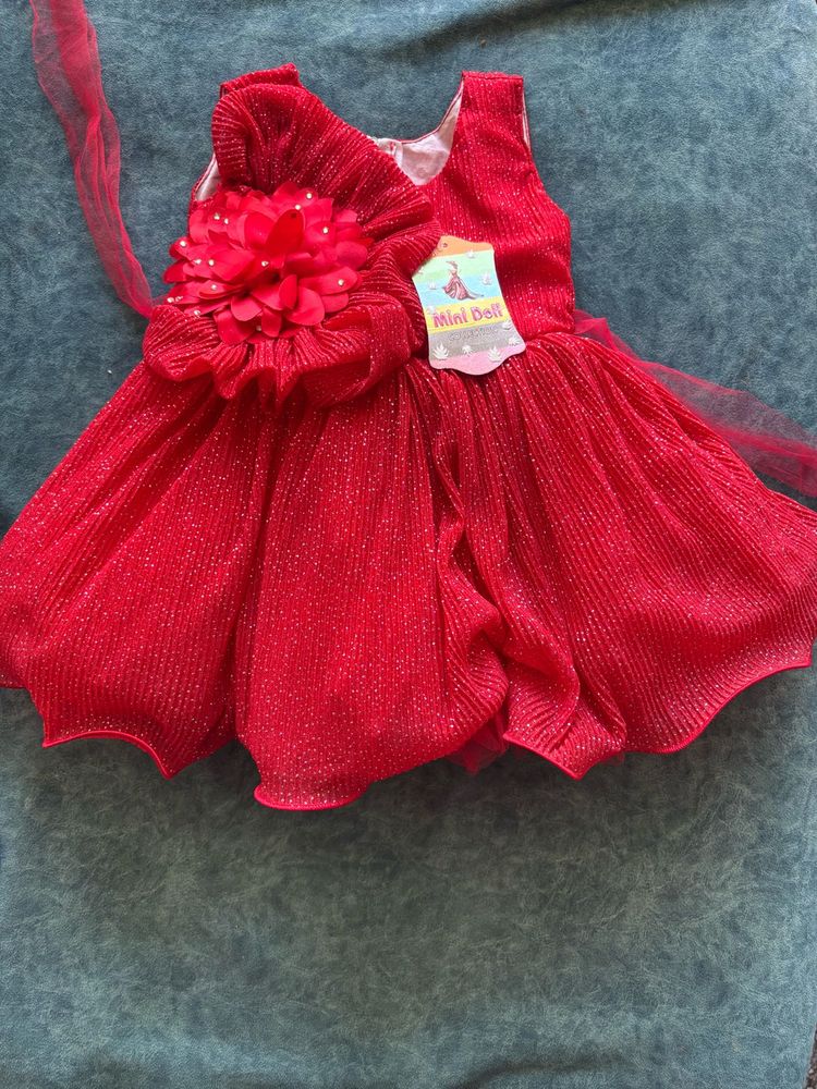 Red Mini Doll Dress